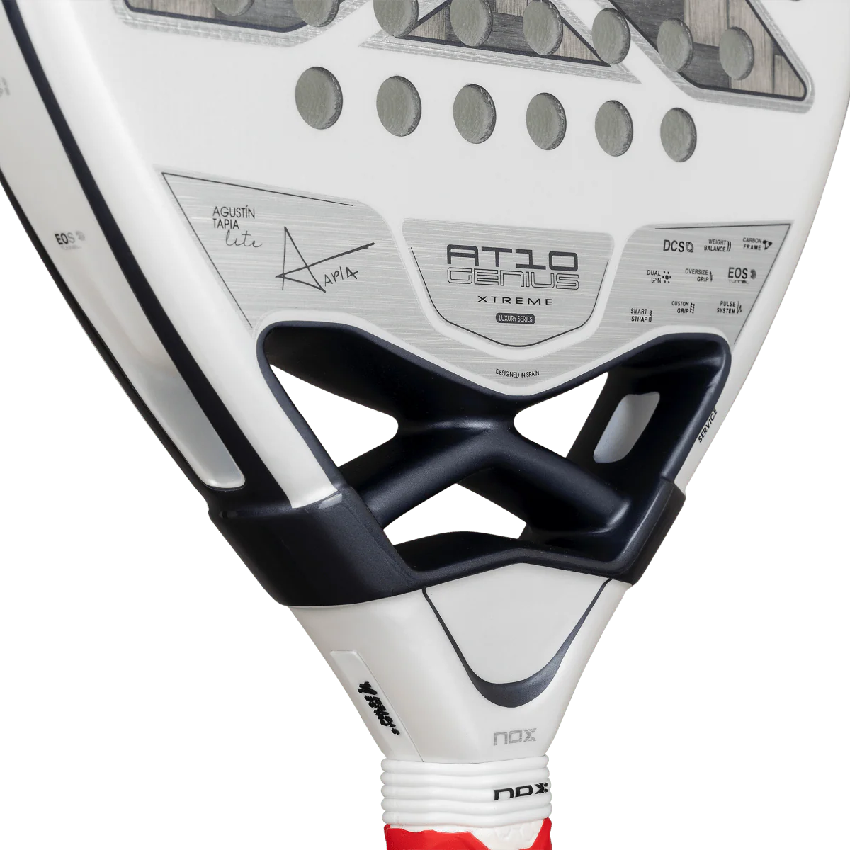 NOX AT10 Luxury Genius 12K Alum XTREM Lite 2026 Padel Racket by Agustín Tapia
