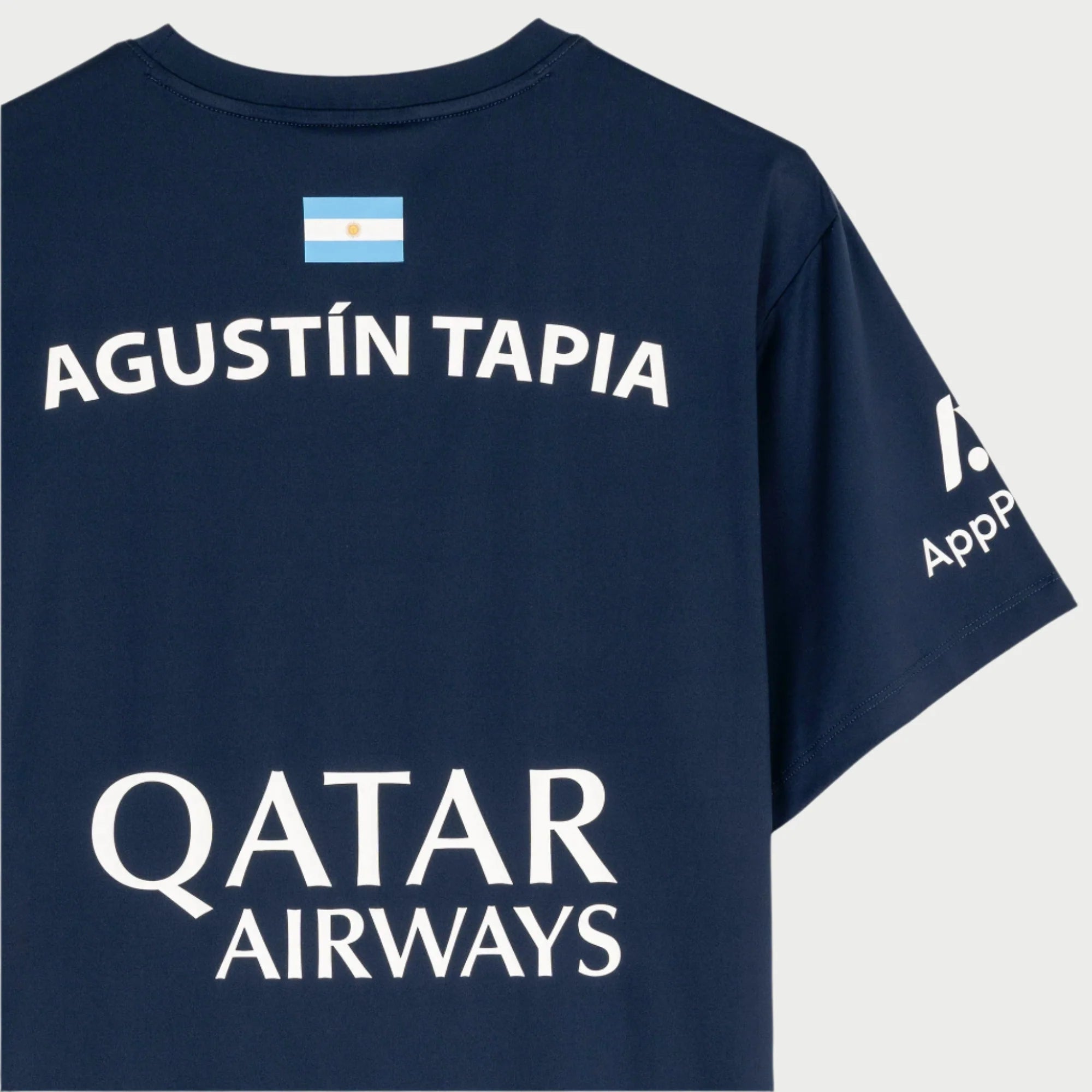 T-Shirt Nox Agustin Tapia Sponsors AT10 Dark Blue 2024