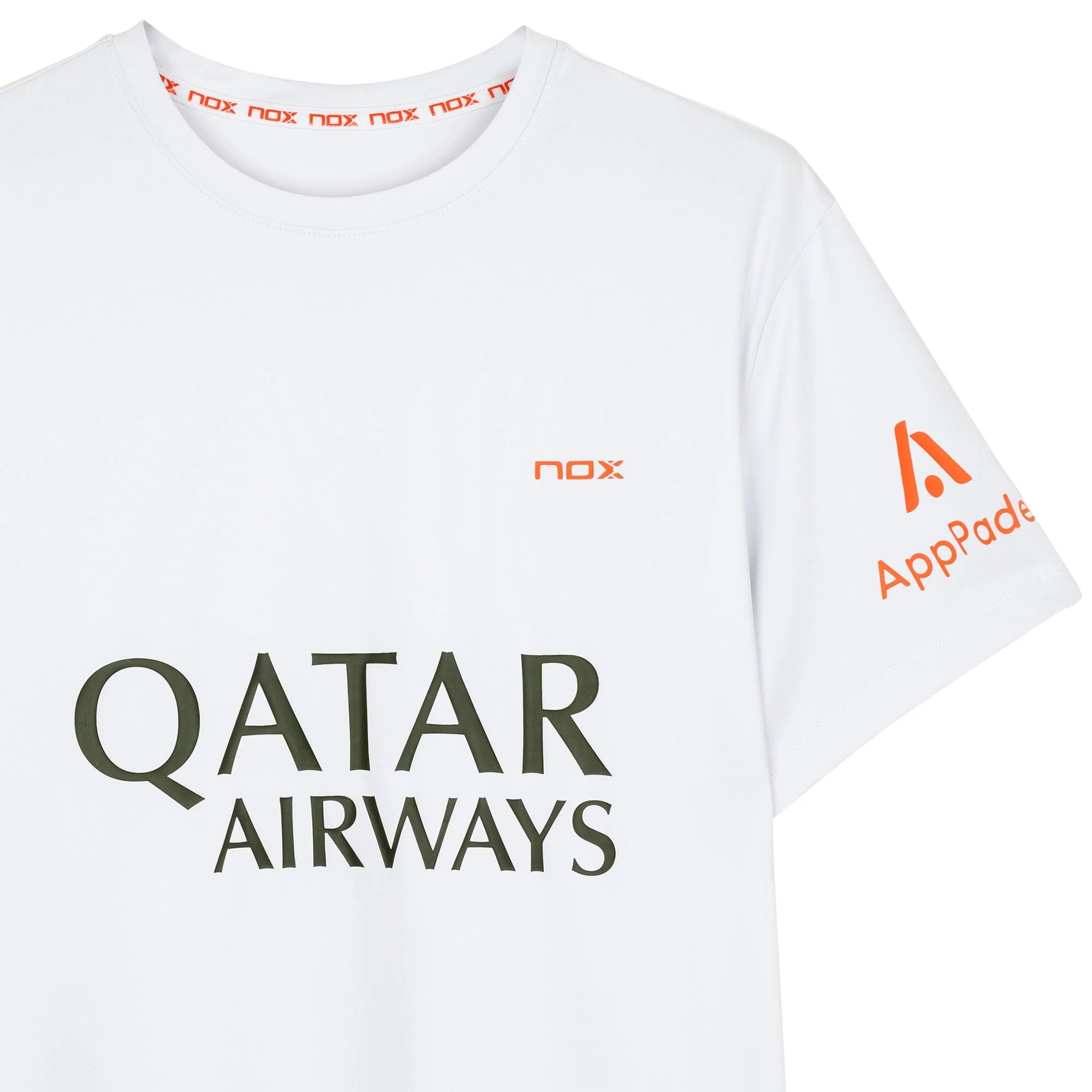 T-Shirt Nox Agustin Tapia Sponsors AT10 White 2024