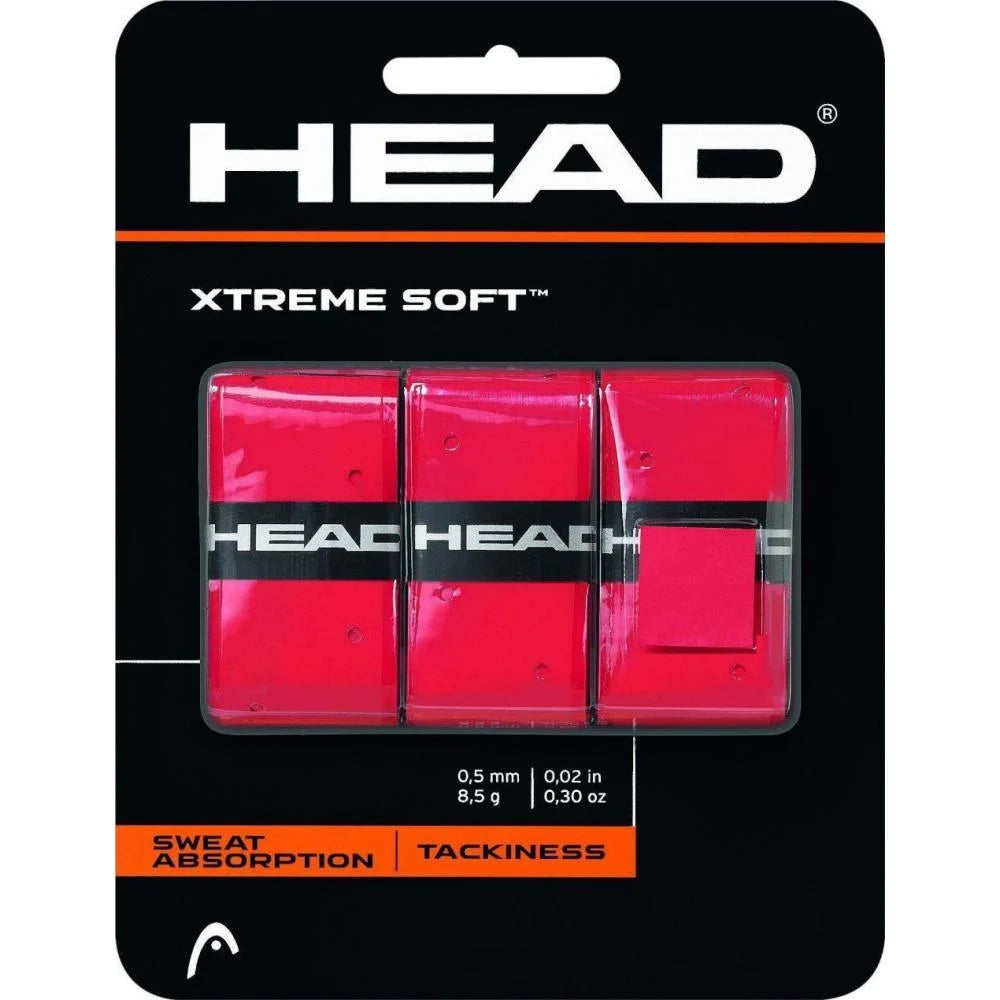 Overgrips Head Xtreme Soft Red (3 units)