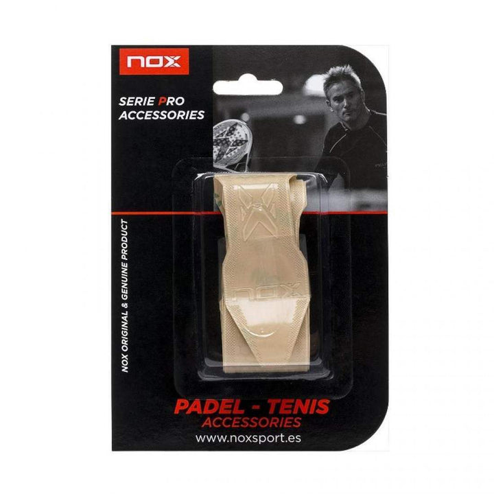 Nox Transparent Padel/Tennis Racket Protector with Textured Design