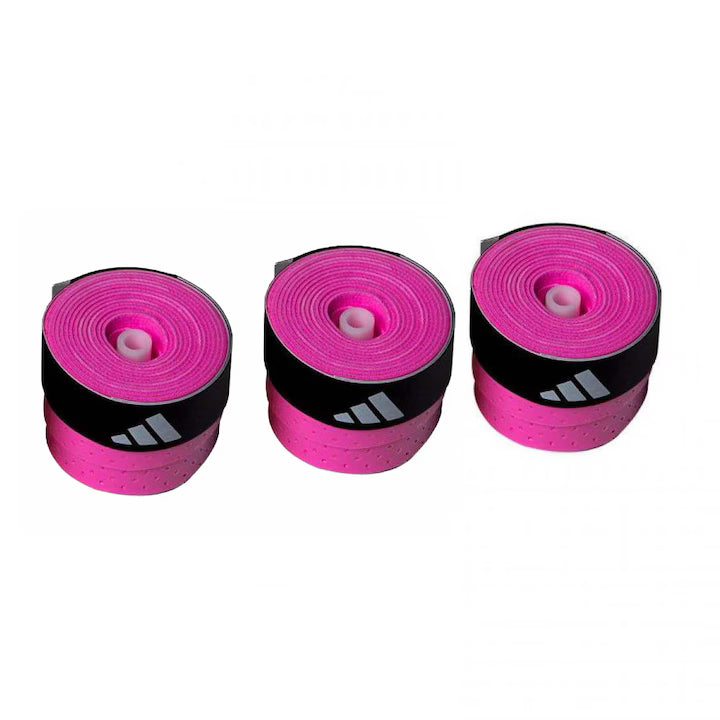 Adidas Padel Set of 3 Overgrips, Pink