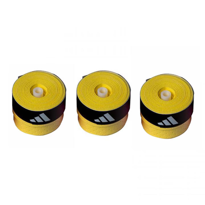 Adidas Padel Set of 3 Overgrips, Yellow
