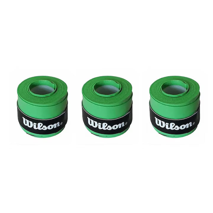 Wilson Comfort Set of 3 Overgrips, Green