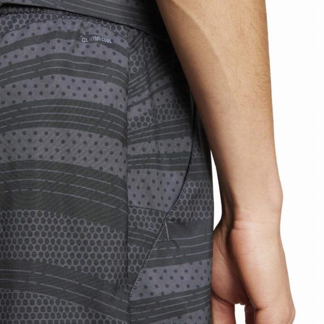 Adidas Club Graphic Carbon Negro Short