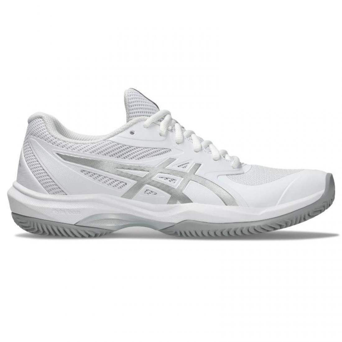 Asics Game FF Clay White Silver Women's Sneakers
