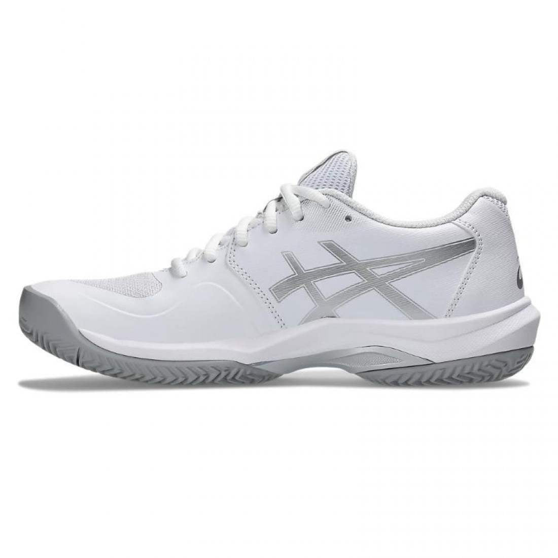 Asics Game FF Clay White Silver Women's Sneakers