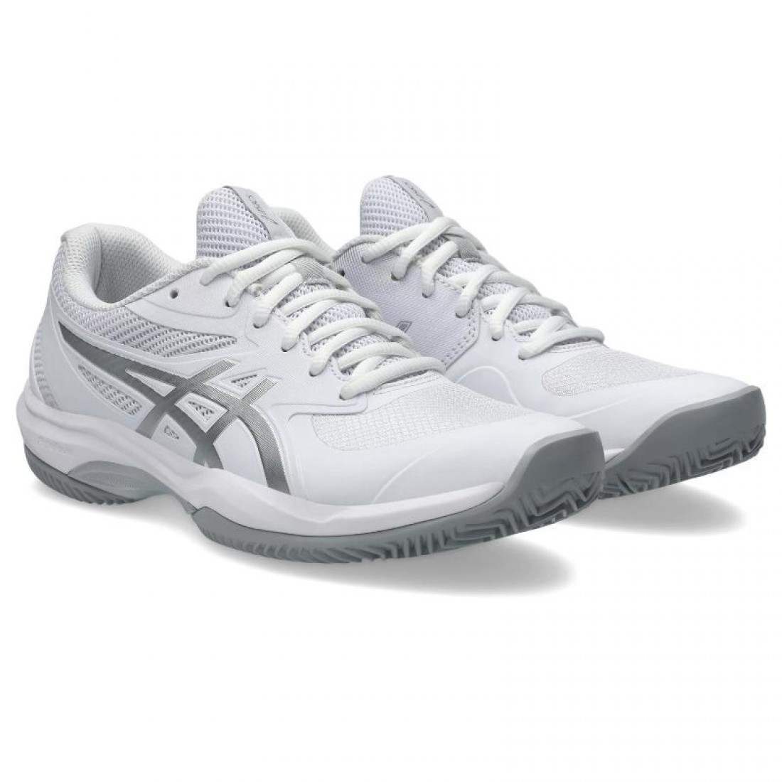 Asics Game FF Clay White Silver Women's Sneakers