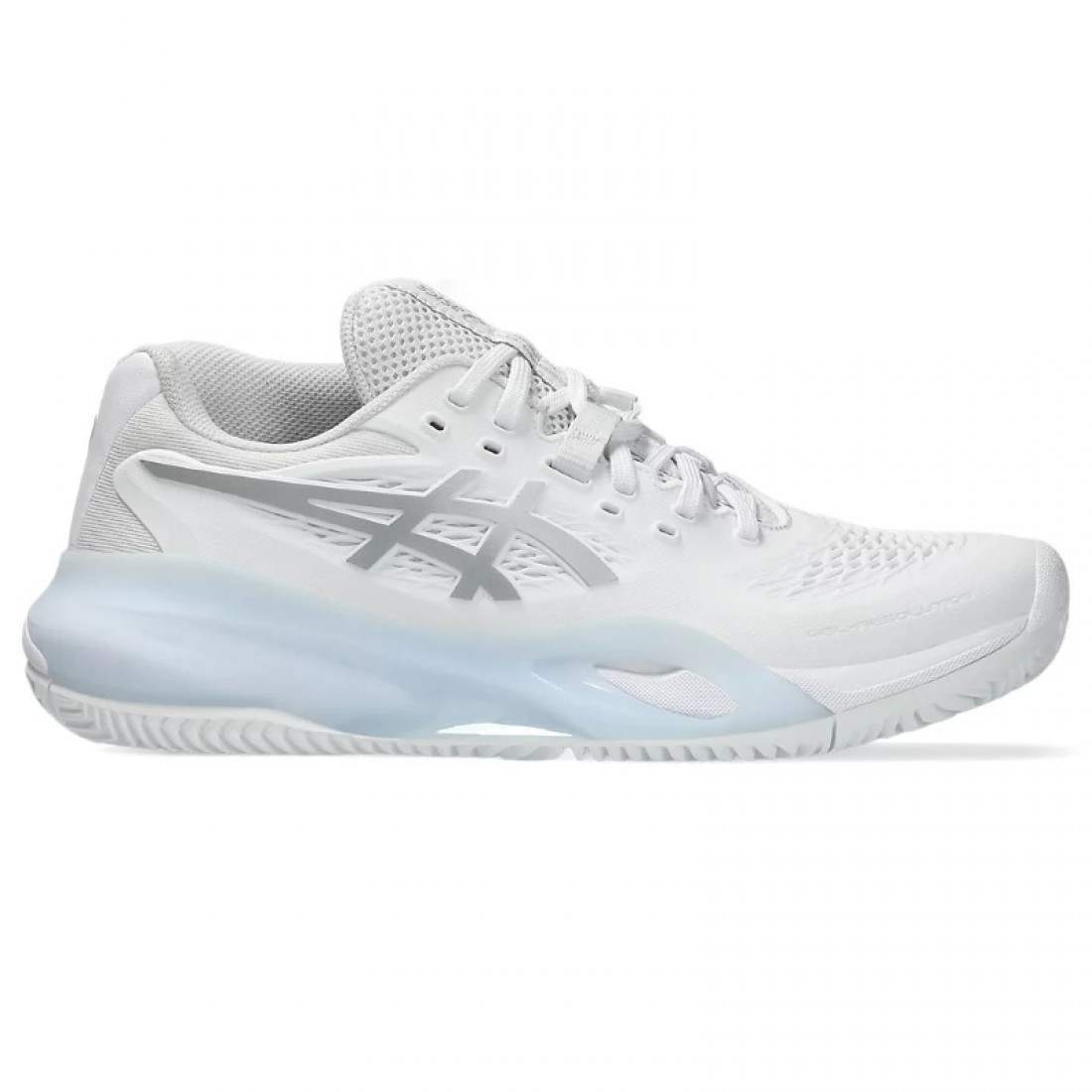 Asics Gel Resolution X Clay White Silver Women's Sneakers