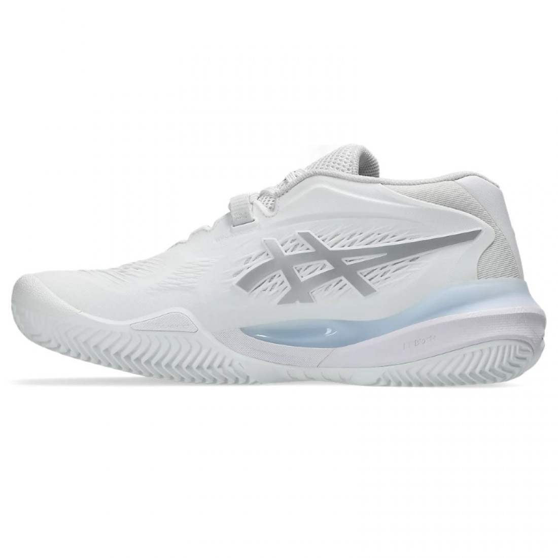 Asics Gel Resolution X Clay White Silver Women's Sneakers