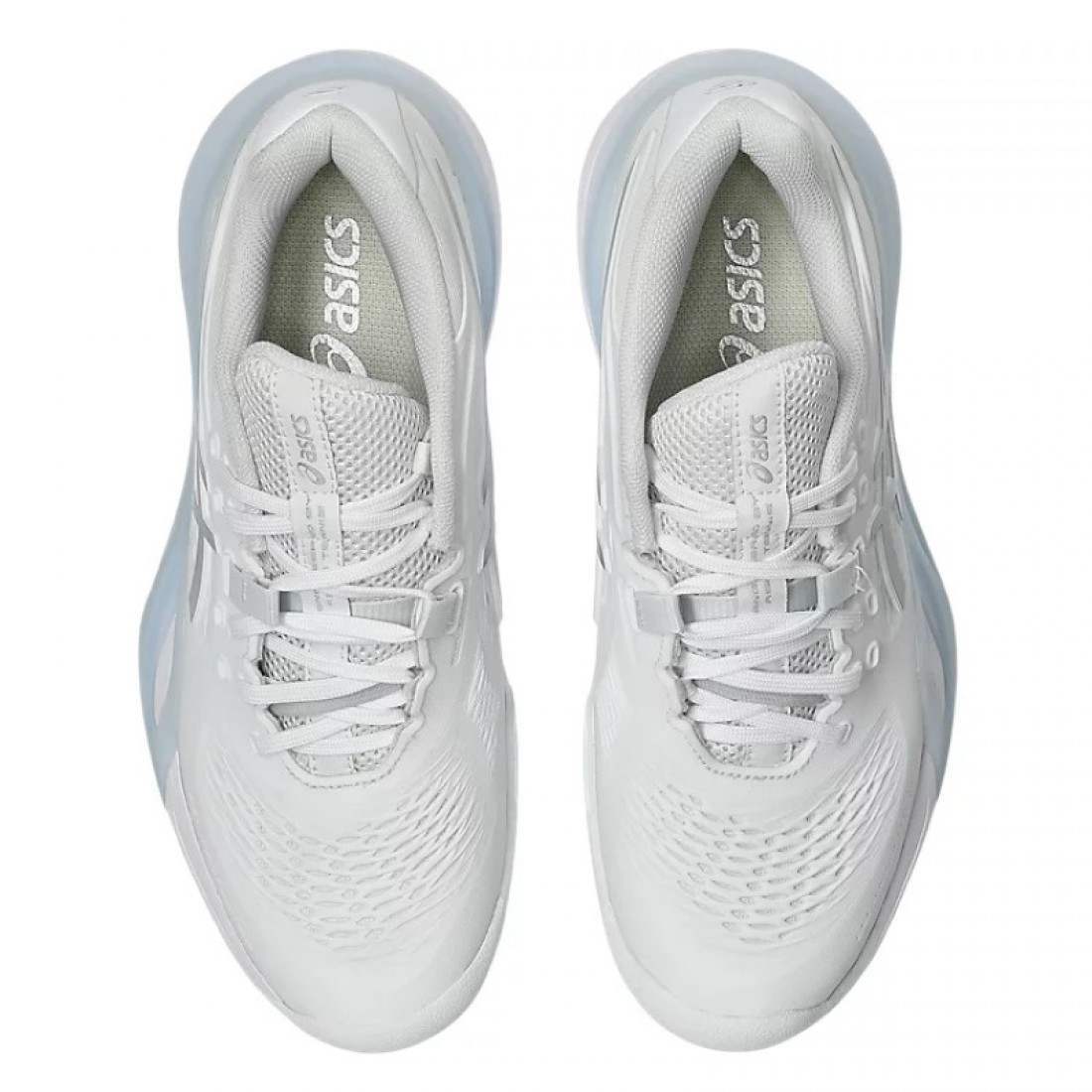 Asics Gel Resolution X Clay White Silver Women's Sneakers