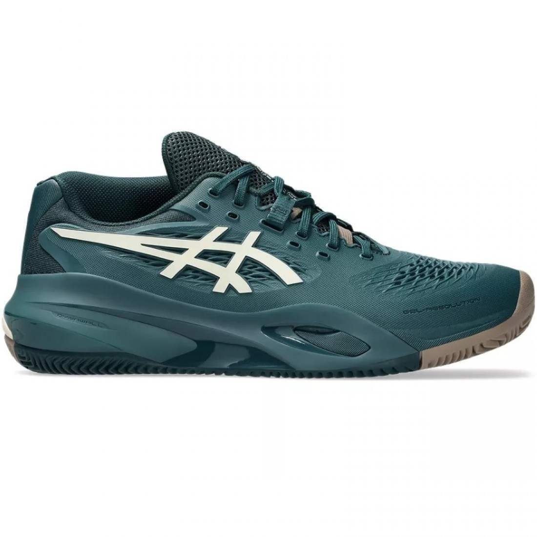 Asics Gel Resolution X Clay Green Saxon Birch Sneakers