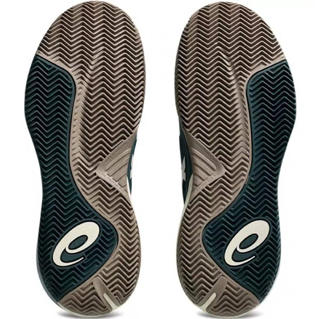 Asics Gel Resolution X Clay Green Saxon Birch Sneakers