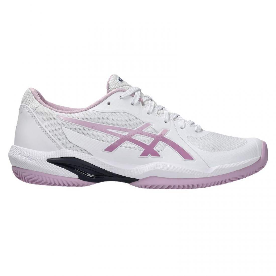 Asics Solution Swift FF 2 Clay White Pink Ube Women's Sneakers