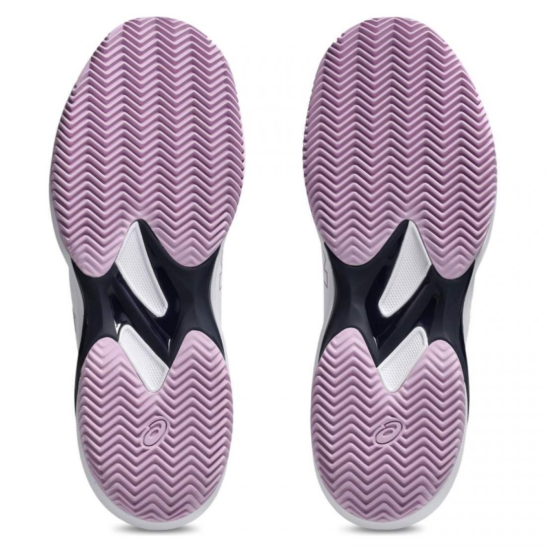 Asics Solution Swift FF 2 Clay White Pink Ube Women's Sneakers