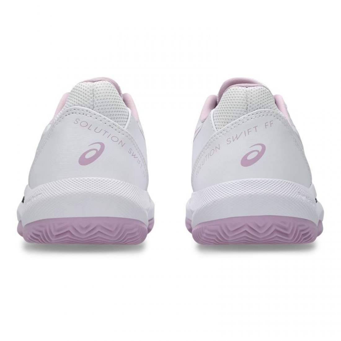 Asics Solution Swift FF 2 Clay White Pink Ube Women's Sneakers