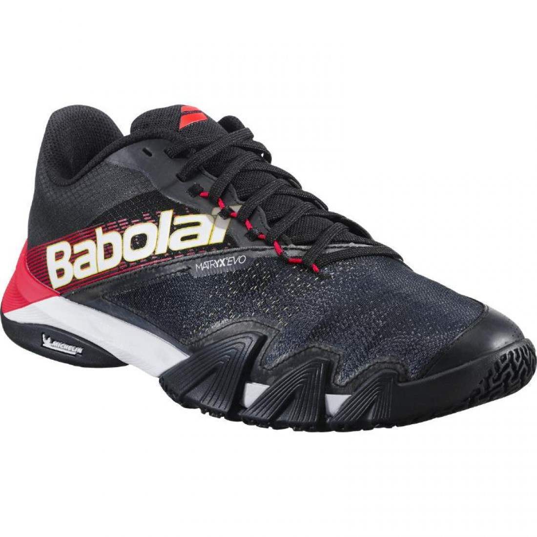 Babolat Jet Premura 2 Black Red Sneakers