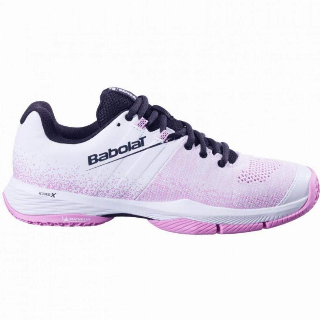Babolat Sensa White Purple Women's Sneakers