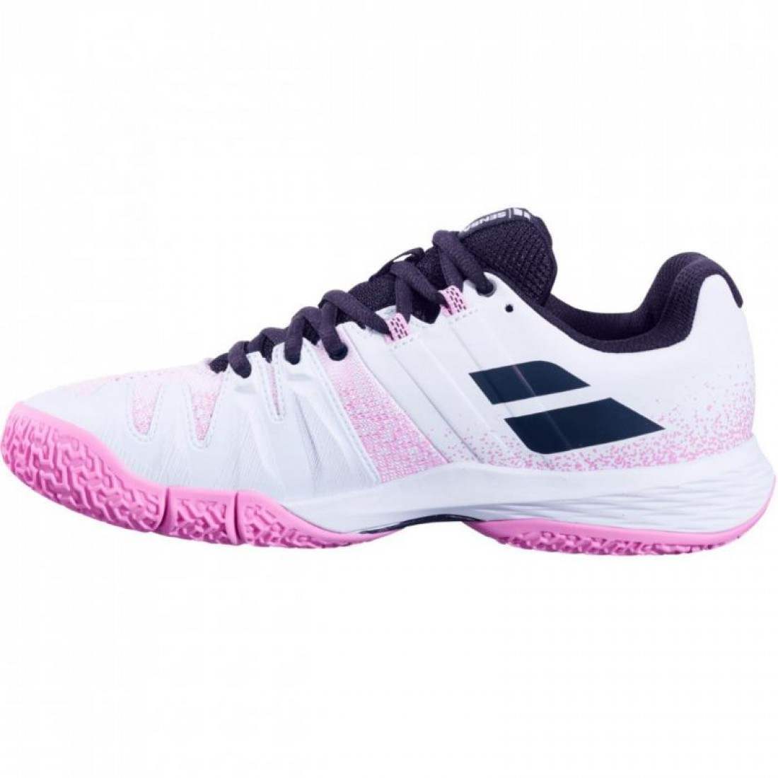 Babolat Sensa White Purple Women's Sneakers